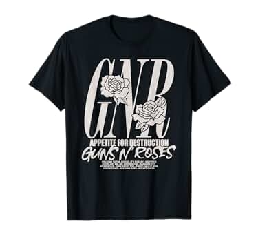 T*M様 GUNSN' ROSES APPETITE FOR COLLECTIO Amazon.com: Guns N' Roses Official Cross Long Sleeve T-Shirt